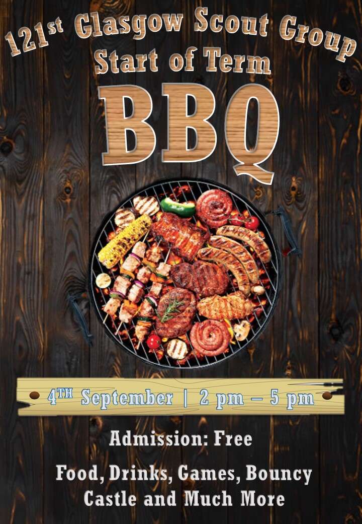 121st Glasgow Scout Group - Start of Term BBQ